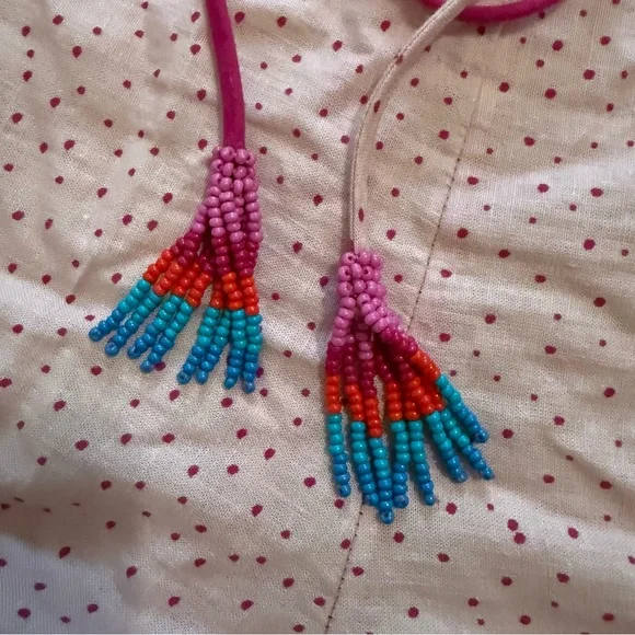 FARM Rio pink linen button up and shorts set (2 pieces) in Macaw Scarf XL - Picture 6 of 13